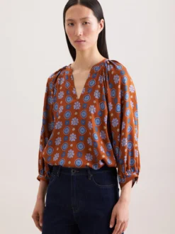 Seidensticker Damen Tunika - Regular Fit in orange