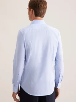 Seidensticker Herren Business Hemd - Slim Fit in blau