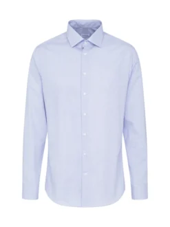 Seidensticker Herren Business Hemd - Slim Fit in blau