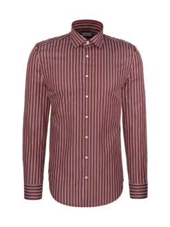 Seidensticker Herren Business Hemd - Slim Fit in rot