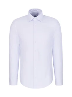 Seidensticker Herren Business Hemd - Regular Fit in hellblau
