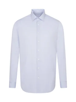 Seidensticker Herren Business Hemd - Shaped Fit in hellblau