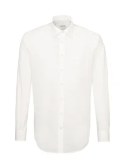 Seidensticker Herren Business Hemd - Regular Fit in ecru