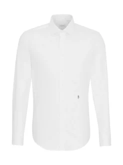 Seidensticker Herren Business Hemd - Slim Fit in weiß