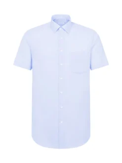 Seidensticker Herren Business Hemd - Regular Fit in blau