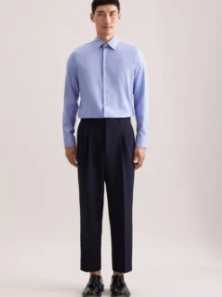 Seidensticker Herren Business Hemd - X-Slim Fit in blau