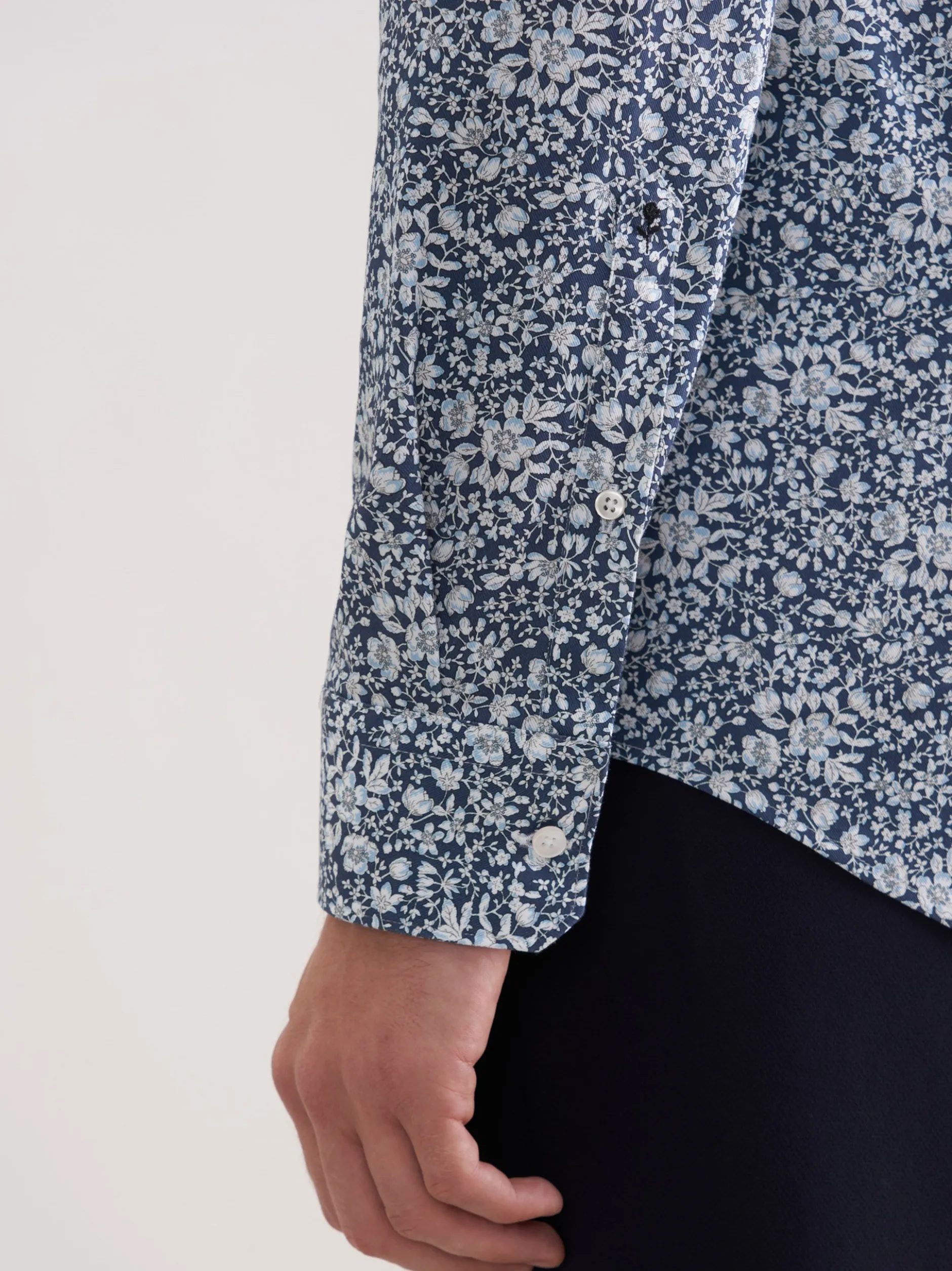 Seidensticker Herren Business Hemd - Shaped Fit in grau