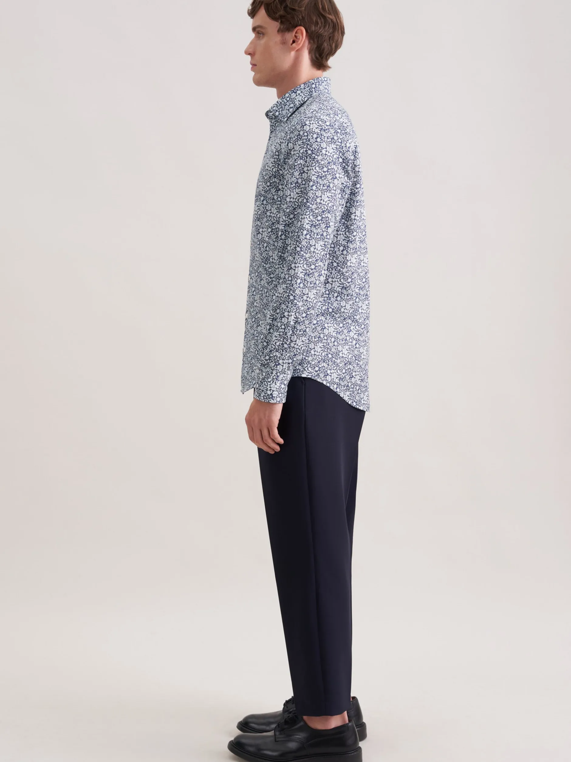 Seidensticker Herren Business Hemd - Shaped Fit in grau