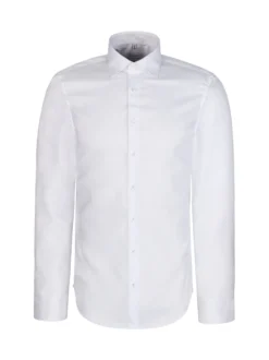 Seidensticker Herren Business Hemd - Slim Fit in weiß