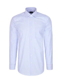 Seidensticker Herren Business Hemd - Regular Fit in blau