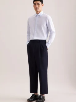 Seidensticker Herren Business Hemd - X-Slim Fit in blau