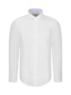Seidensticker Herren Business Hemd - Shaped Fit in weiß