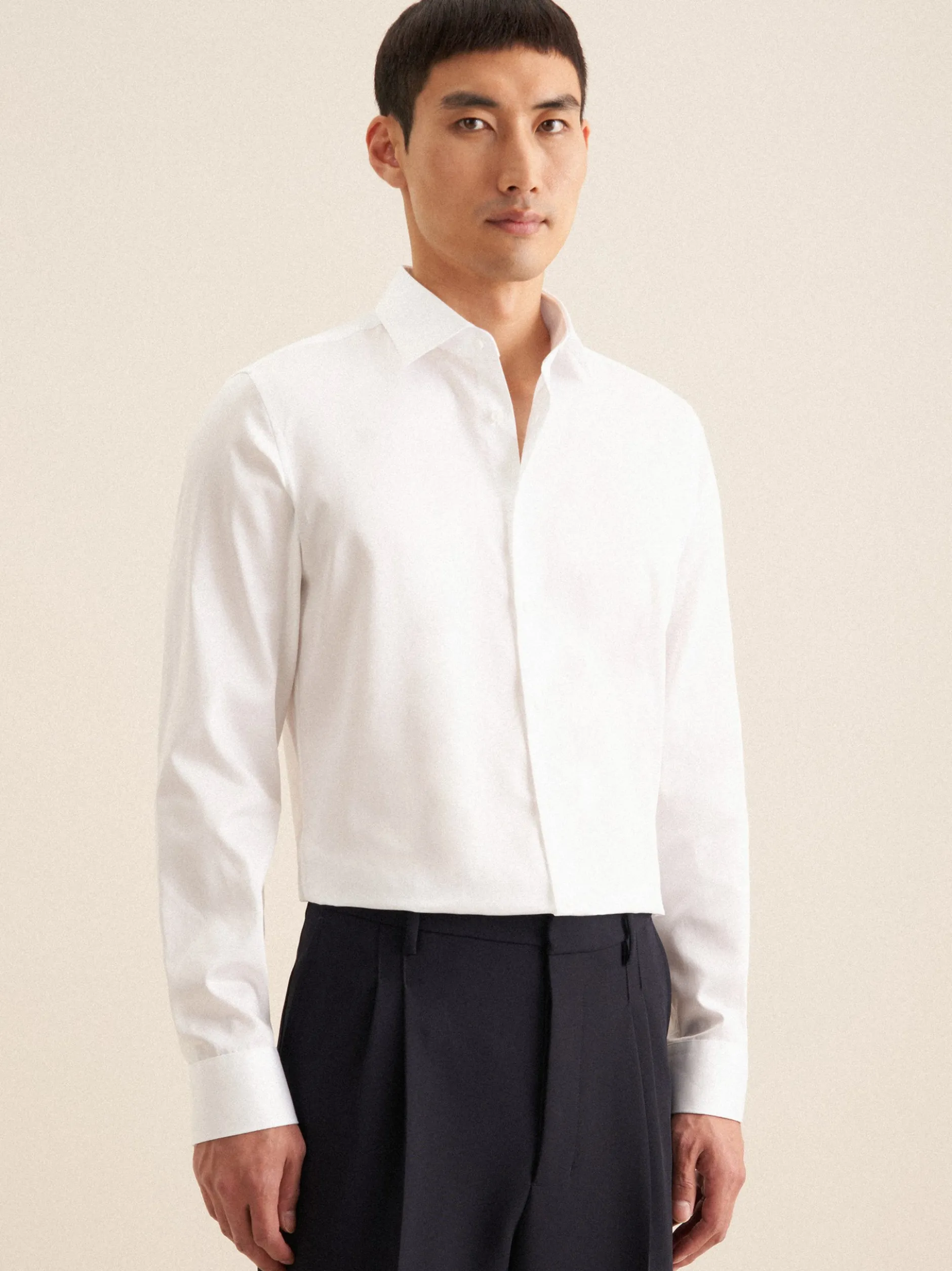 Seidensticker Herren Business Hemd - X-Slim Fit in weiß