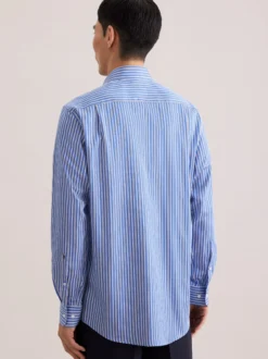 Seidensticker Herren Business Hemd - Regular Fit in blau