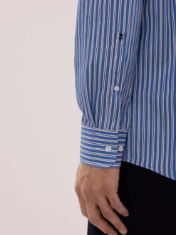 Seidensticker Herren Business Hemd - Regular Fit in blau