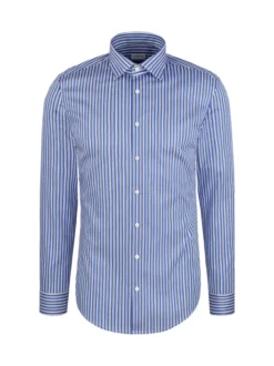 Seidensticker Herren Business Hemd - Regular Fit in blau