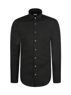 Seidensticker Herren Business Hemd - Slim Fit in schwarz