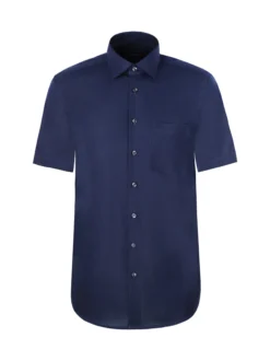 Seidensticker Herren Business Hemd - Regular Fit in blau