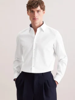 Seidensticker Herren Business Hemd - Slim Fit in weiß