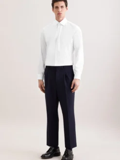 Seidensticker Herren Business Hemd - Shaped Fit in weiß