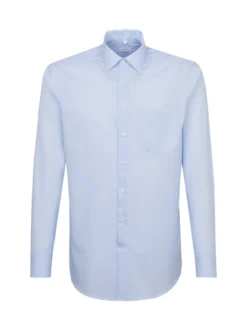 Seidensticker Herren Business Hemd - Comfort Fit in blau