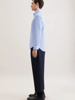 Seidensticker Herren Business Hemd - Slim Fit in hellblau