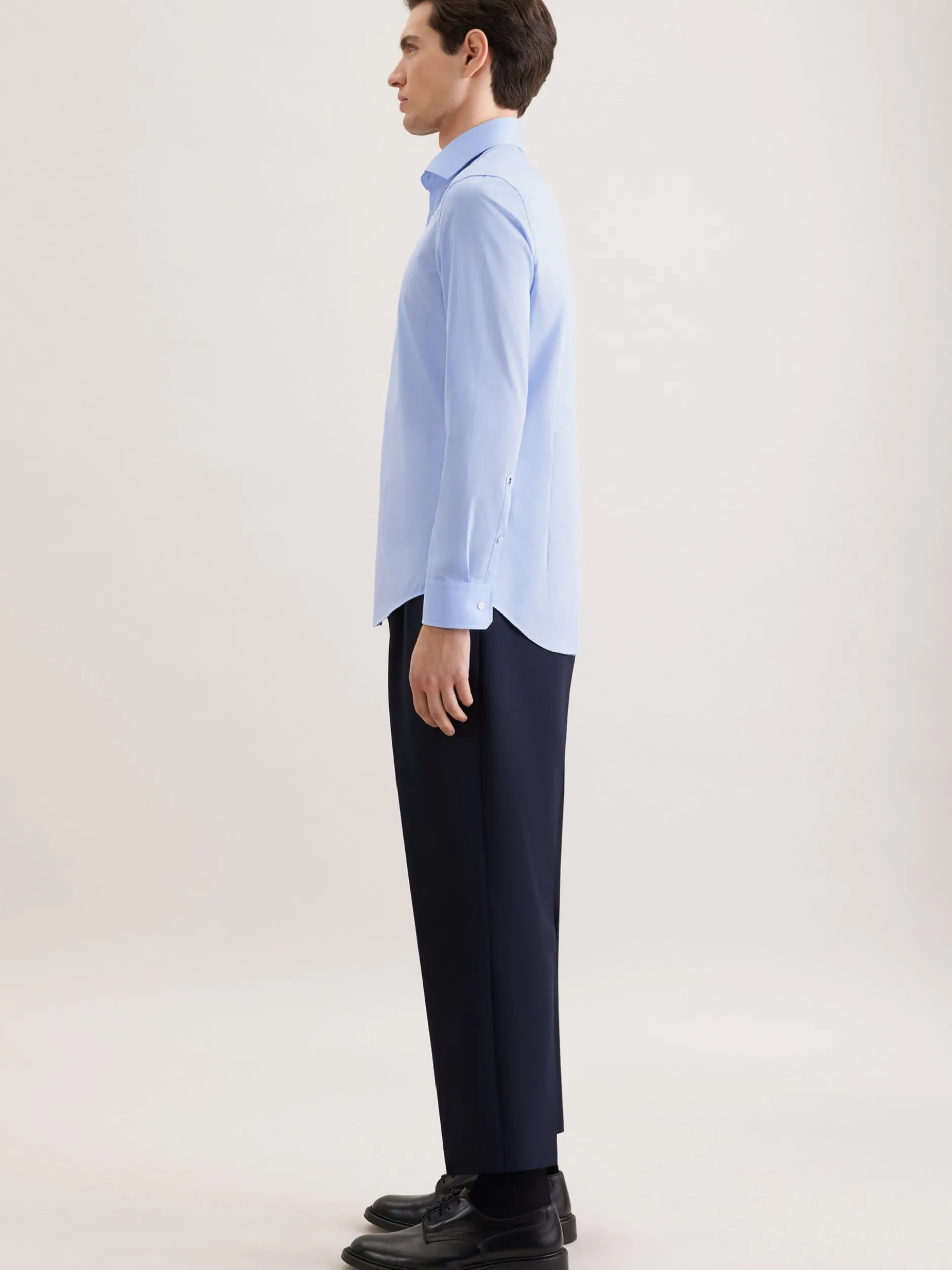 Seidensticker Herren Business Hemd - Slim Fit in hellblau