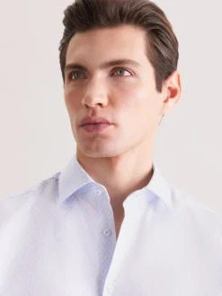 Seidensticker Herren Business Hemd - Regular Fit in hellblau