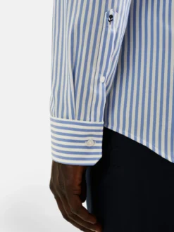 Seidensticker Herren Business Hemd - Shaped Fit in blau