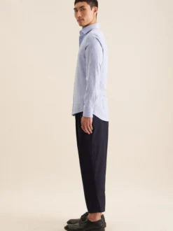 Seidensticker Herren Business Hemd - Shaped Fit in blau