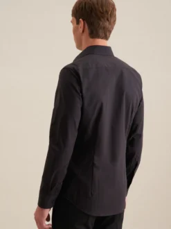 Seidensticker Herren Business Hemd - Slim Fit in schwarz