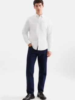 Seidensticker Herren Casual Hemd - Regular Fit in weiß