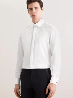 Seidensticker Herren Gala - Shaped Fit in weiß