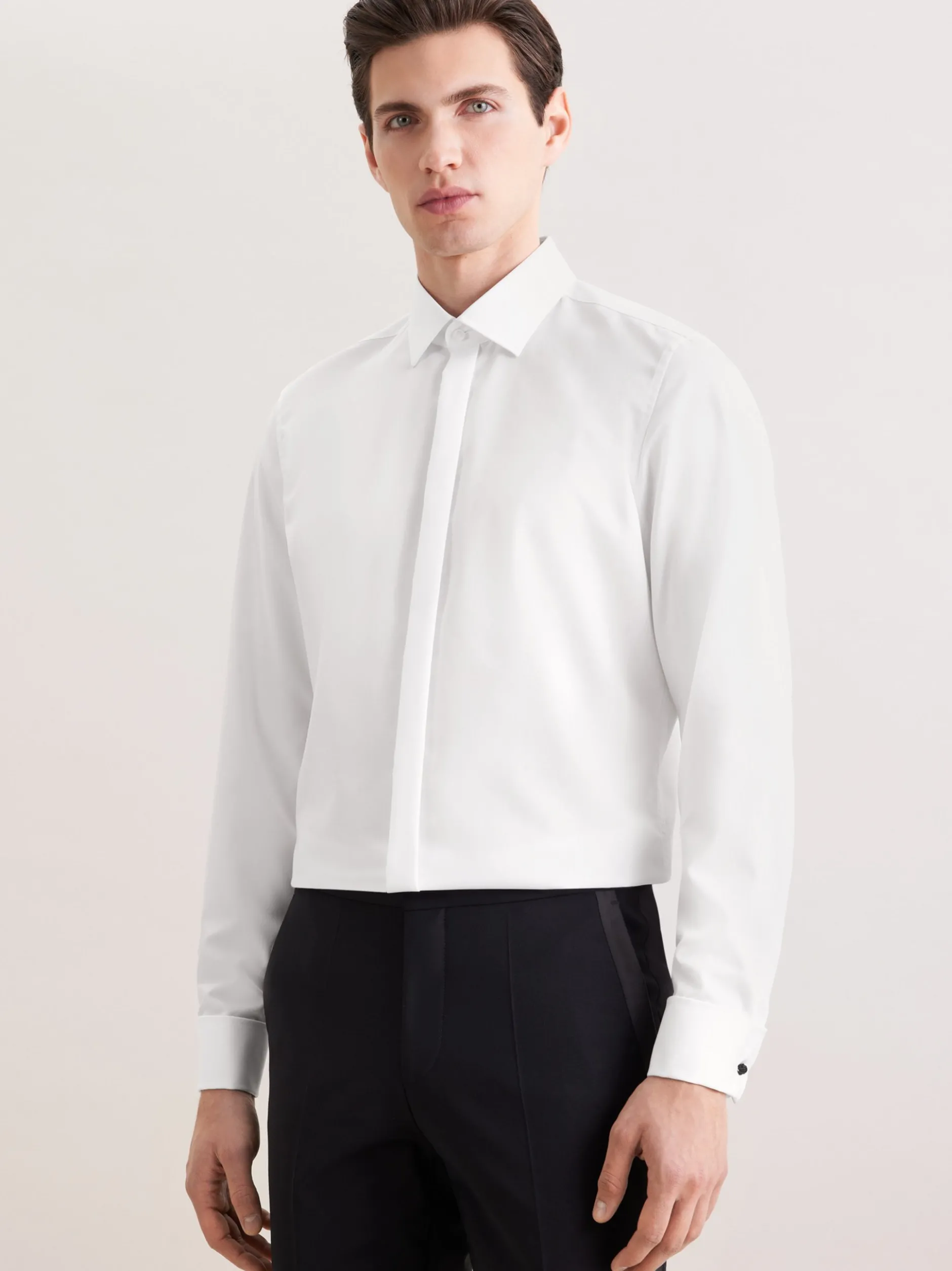 Seidensticker Herren Gala - Slim Fit in weiß
