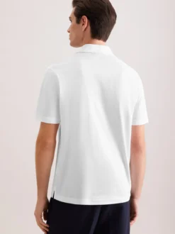 Seidensticker Herren Polo - Regular Fit in weiß