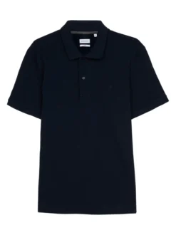 Seidensticker Herren Polo - Slim Fit in blau