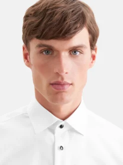 Seidensticker Herren Smokinghemd - Shaped Fit in weiß