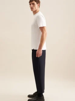 Seidensticker Herren T-Shirt - Regular Fit in weiß