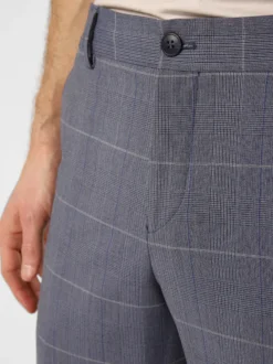 Selected Herren Baukasten-Hose - SLHSlim-Liam in grau blau