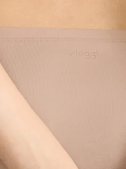 sloggi Damen High Waist Panty - 9er Pack GO Daily Cotton in beige
