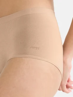 sloggi Damen High Waist Panty - 4er Pack GO Sense in braun