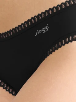 sloggi Damen Hipster - 6er Pack GO Crush in schwarz