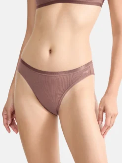 sloggi Damen Mini Slip - 9er Pack GO Daily Cotton in braun