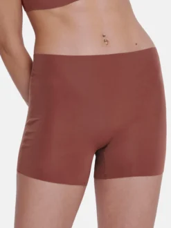 sloggi Damen Panty - 3er Pack ZERO Feel 2.0 in braun