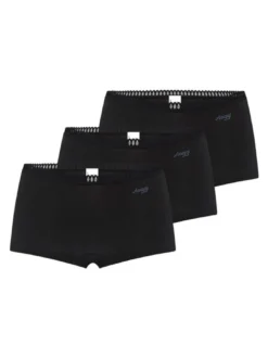 sloggi Damen Short Slip - 3er Pack GO Crush in schwarz