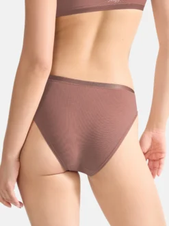 sloggi Damen Short Slip - 9er Pack GO Daily Cotton in braun