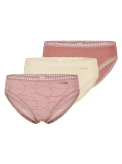 sloggi Damen Slip - 3er Pack GO Crush in rosa