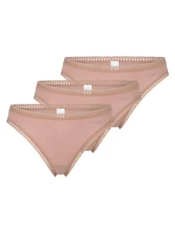 sloggi Damen String - 3er Pack GO Crush in braun