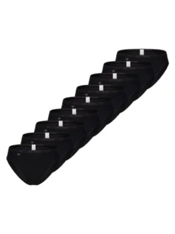 sloggi Damen Tai Slip - 9er Pack Basic+ in schwarz