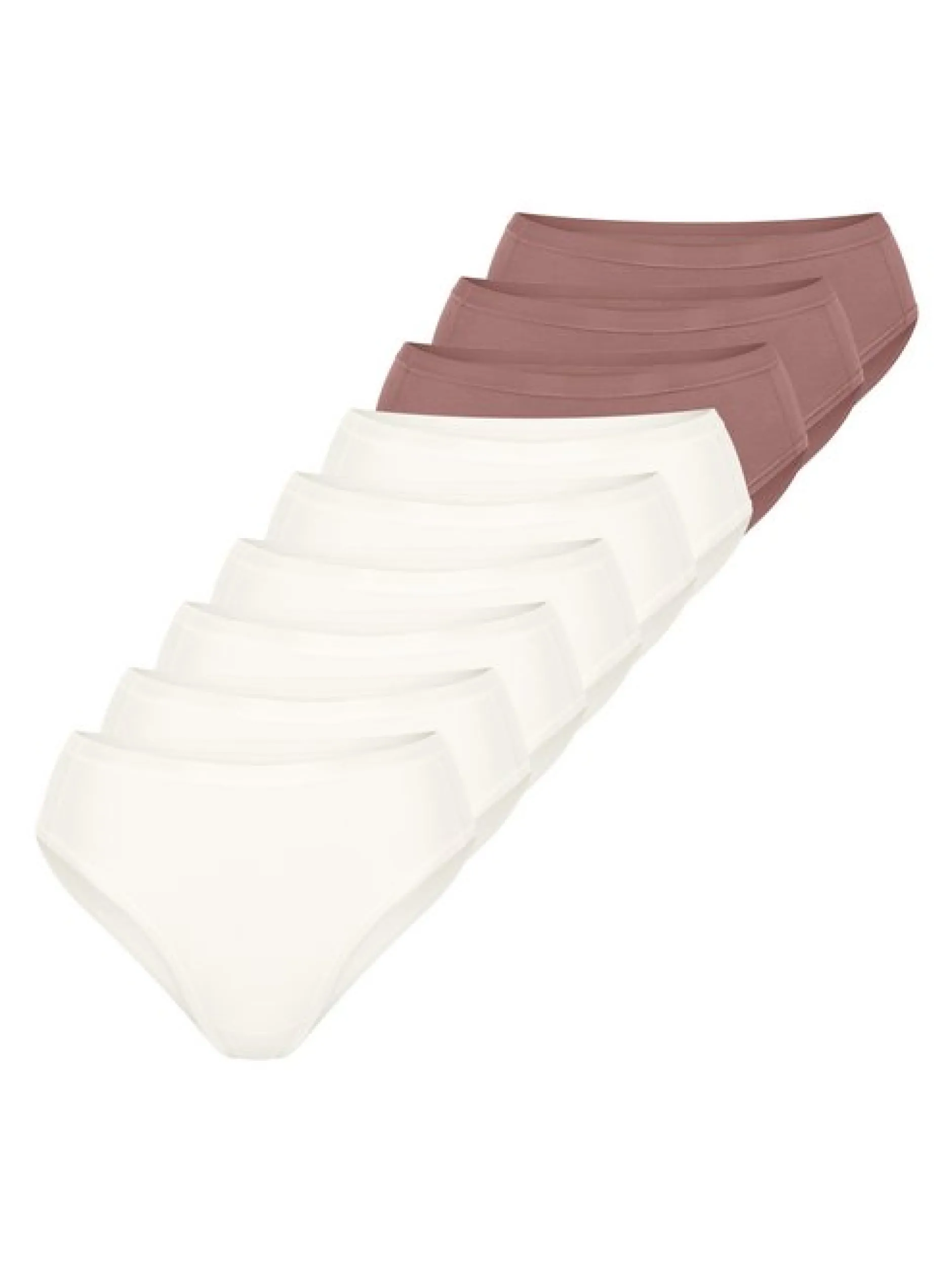 sloggi Damen Tai Slip - 9er Pack GO Daily Cotton in braun